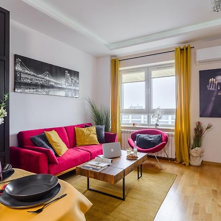Luxury Apartments In Platinum Tower Varsovia Exterior foto