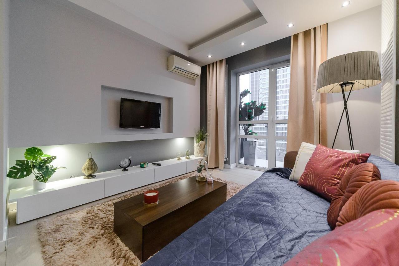 Luxury Apartments In Platinum Tower Varsovia Exterior foto