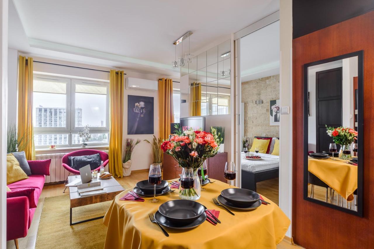 Luxury Apartments In Platinum Tower Varsovia Exterior foto