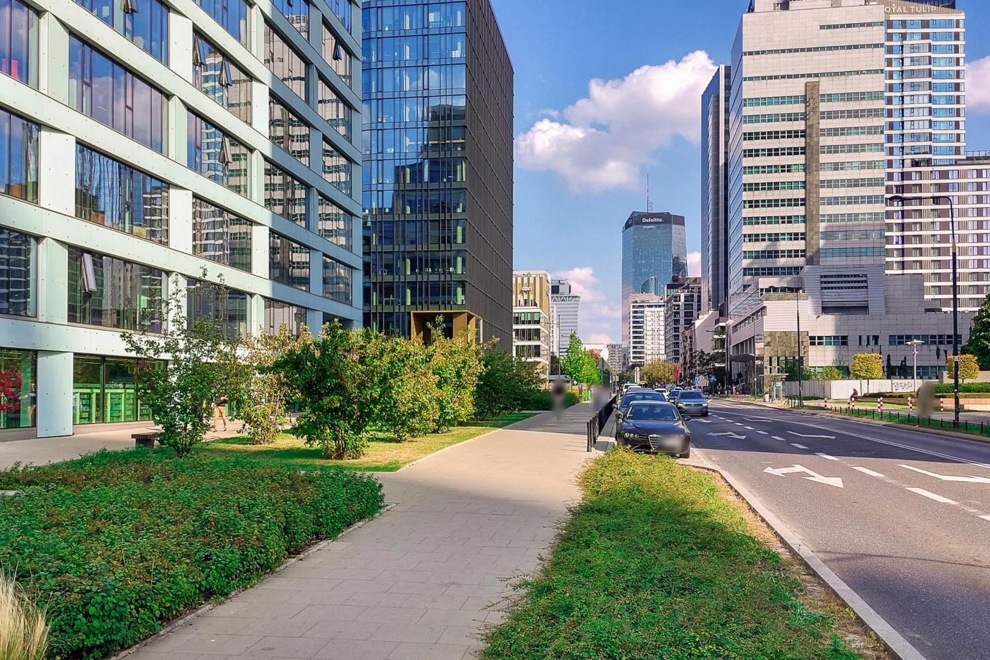 Luxury Apartments In Platinum Tower Varsovia Exterior foto