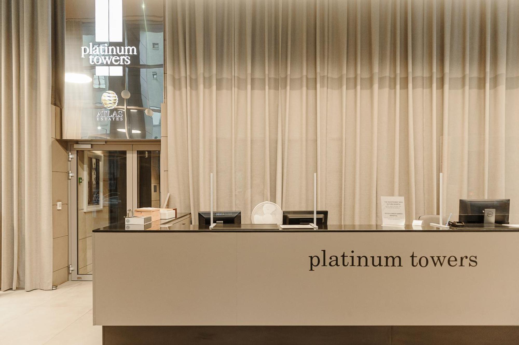 Luxury Apartments In Platinum Tower Varsovia Exterior foto