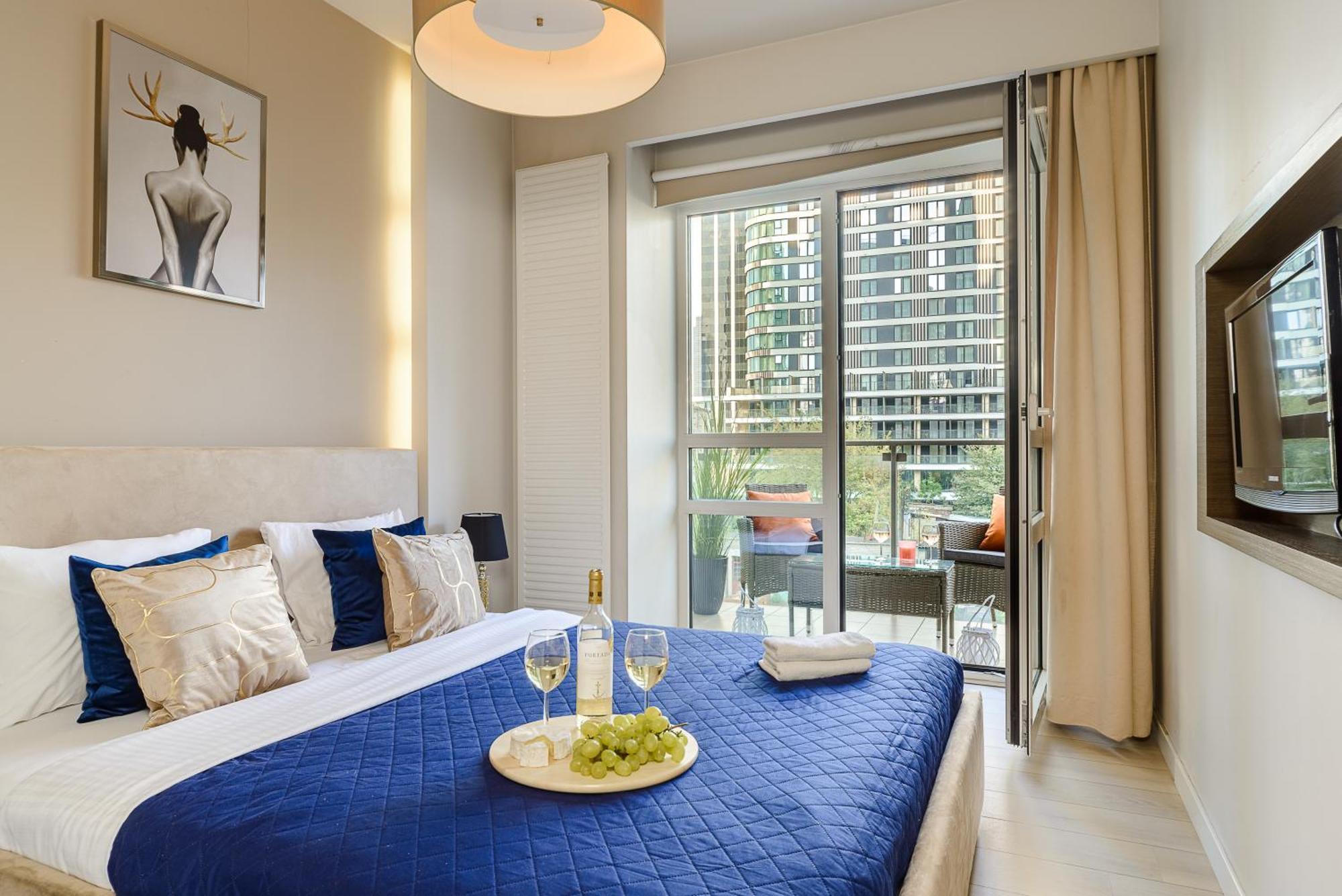 Luxury Apartments In Platinum Tower Varsovia Exterior foto