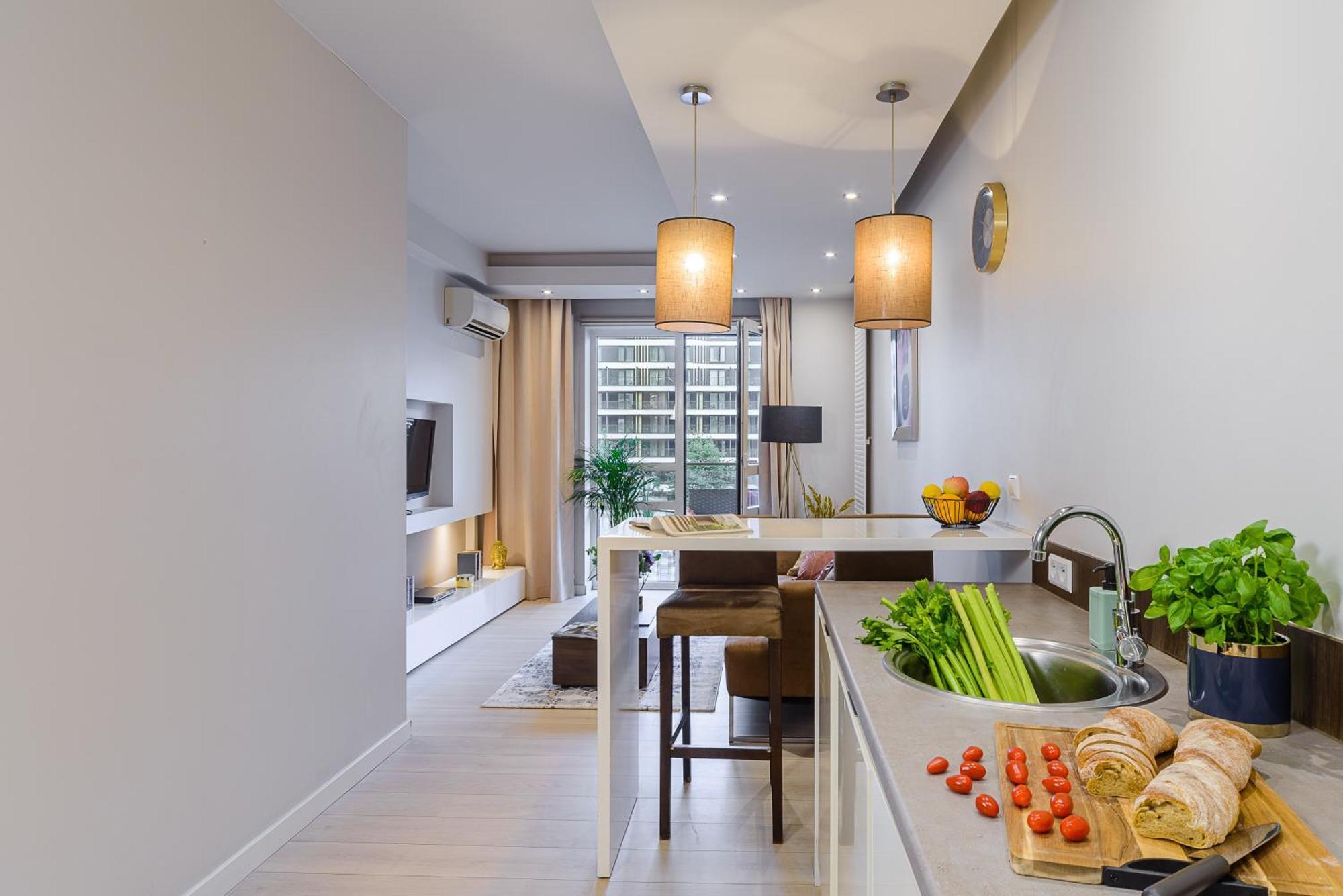 Luxury Apartments In Platinum Tower Varsovia Exterior foto