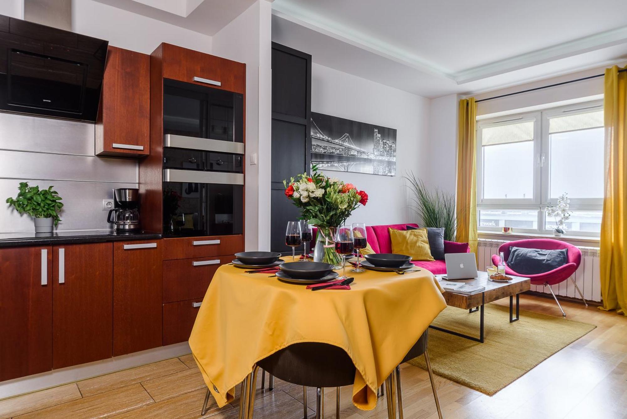 Luxury Apartments In Platinum Tower Varsovia Exterior foto